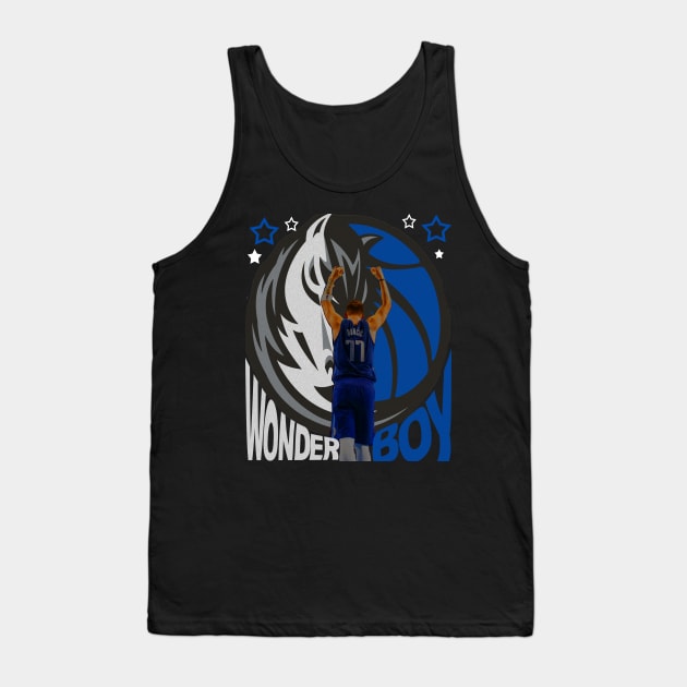 Luka Doncic Tank Top by Yaman